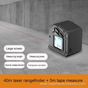 laser tape measure with USB 40m Distance Meter